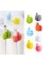 10 Adet Renkli Ok İşareti Kablo Sabitleyici Klipsler Kablo Düzenleyici Tutucu Yapışkanlı Askı