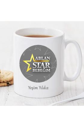 Ablan Star Bebeğim Kişiye Özel Kupa Pi68