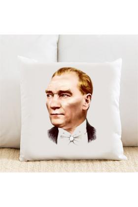 Atatürk Kişiye Özel Yastık Kılıfı Pi223