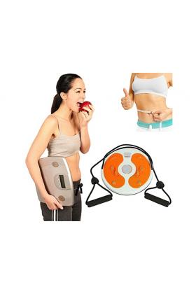 Bel İnceltici İpli Spor Aleti Waist Twisting Disc