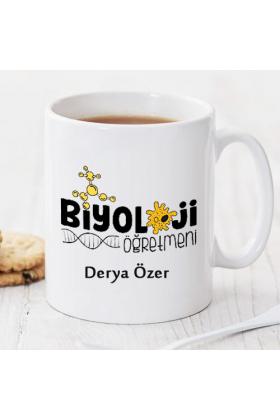 Biyoloji Öğretmeni Kişiye Özel Kupa Pi19