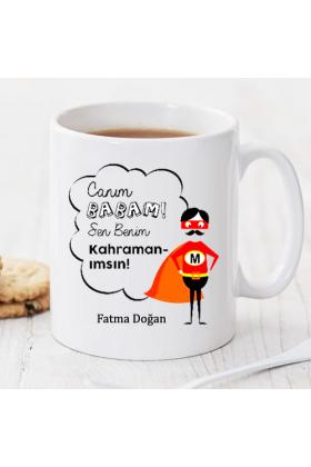 Canım Babam Kişiye Özel Kupa Pi90