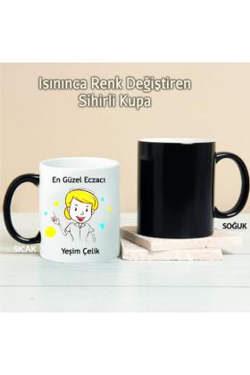 En Güzel Eczacı Kişiye Özel Sihirli Kupa Pi84