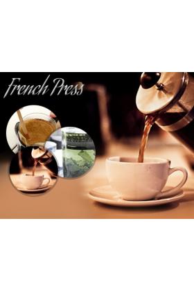 Filtre Kahve Makinesi French Press Süzgeçli - 350ml