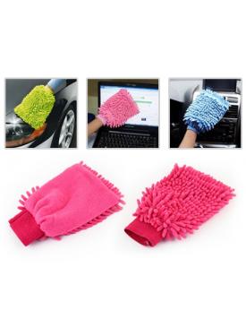 Mikrofiber Temizlik Eldiveni - Araç Yıkama Eldiveni Oto Yıkama Temizleme Cila Eldiveni