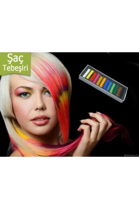 Temporary Saç Tebeşiri Hair Chalk (12 parça)