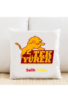 Tek Yürek Kişiye Özel Yastık Kılıfı Pi139