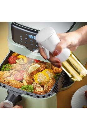 210 ML Tetikli Sprey Cam Yağ Limon Sos Spreyi Yağ Şişesi Airfryer- Tava  Yağdanlık