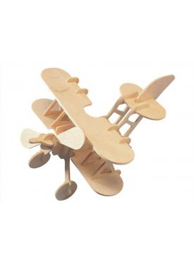 3D Ahşap Puzzle -  Helikopter