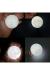 3D Led Anahtarlık  Moon Lamba Işıklı Ay Anahtarlık
