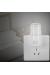 4 Ledli Beyaz Işık Gece Lambası Ledli Anahtarlı Çocuk Odası Gece Lambası 0.5W