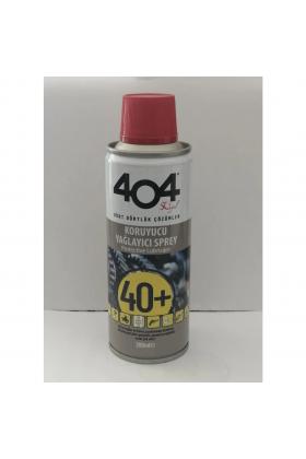 404 Koruyucu Yağlayıcı Sprey 200 Ml  40+