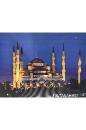 5D Elmas Boyama Sultanahmet Camii Resmi Tablosu 30x40 cm