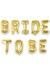 Bekarlığa Veda Partisi Bride To Be Folyo Balon Altın Renk 35 cm