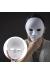 Beyaz Renk Boyanabilir Anonim Tam Yüz Cosplay Maske 24x18 cm