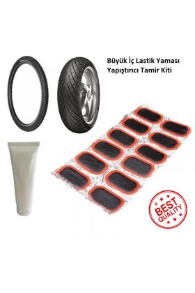 Büyük Lastik Yaması - Bisiklet - Motor Lastiği Yaması