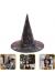 Cadı Şapkası Siyah Üzeri Rengarenk Örümceğ Ağı Figür Baskılı 38x34 cm