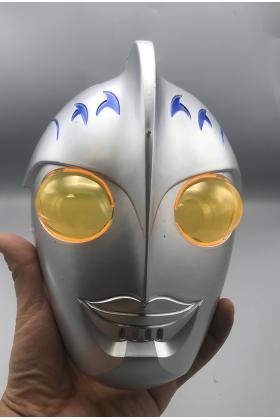 Cadılar Bayramı Pörtlek Göz Camlı Uzaylı Maskesi - Robot Maskesi 24x16 cm