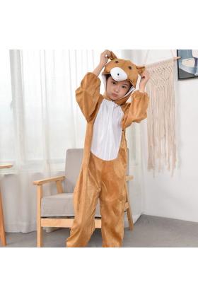 Çocuk Ayı Kostümü - Maymun Kostümü 6-7 Yaş 120 cm