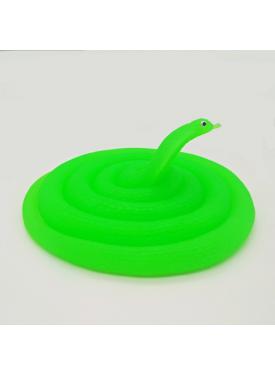 Fosfor Yeşil Renk Gerçekçi Görünüm Şaka Yumuşak Yılan 120 cm