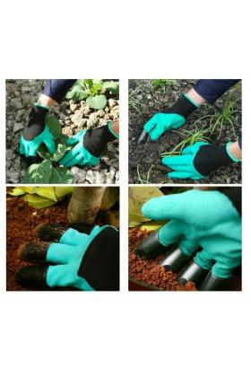 Garden Genie Gloves Toprak Kazma Bahçe Eldiveni