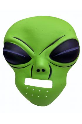 Ghoulish Productions Green Alien Mask 45x30 cm ( UZAYLI )