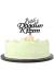 İyiki Doğdun Kızım Yazılı Doğum Günü Partisi Pleksi Pasta Süsü Gümüş Renk