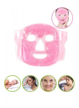 Jel Boncuklu Yüz Maskesi -Soğuk Sıcak Jel Yüz Maskesi Buz -Sıcak Press