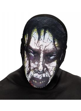 Kafaya Tam Geçmeli Bez Zombie Maskesi - Streç Korku Maskesi - 3D Baskılı Maske Model 6