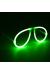 Karanlıkta Parlayan Fosforlu Glow Stick Gözlük Fosforlu Gözlük Yeşil Renk