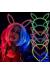 Karanlıkta Yanan Glow Tavşan Kulağı Tavşan Tacı Renkli 6 Adet