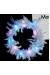 Led Işıklı Rengarenk Yanan 3 Fonksiyonlu Otrişli Parti Tacı Mavi Renk 12x12 cm