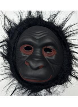 Orangutan Maskesi - Maymun Maskesi - Goril Maskesi Yetişkin Çocuk Uyumlu Siyah Renk Model 3