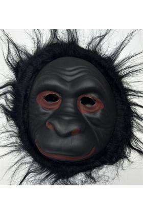 Orangutan Maskesi - Maymun Maskesi - Goril Maskesi Yetişkin Çocuk Uyumlu Siyah Renk Model 3