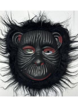 Orangutan Maskesi - Maymun Maskesi - Goril Maskesi Yetişkin Çocuk Uyumlu Siyah Renk Model 4