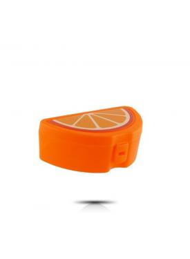 Portakal Model Lunch Box Saklama Kabı - Çatal Kaşık Hediyeli