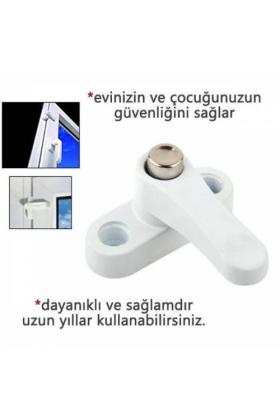 Pvc Kapı Pencere Emniyet Kilidi -  Düğmeli Pimapen Kilidi - ÇELİK