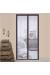 Siyah Mıknatıslı Kapı Sinekliği Tülü ( 90 x 210 cm)