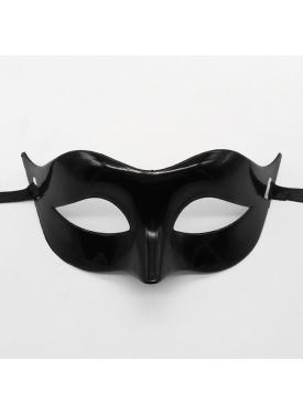 Siyah Renk Masquerade Kostüm Partisi Venedik Balo Maskesi