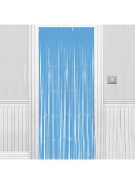 Soft Açık Mavi Renk Duvar ve Kapı Perdesi 100x220 cm