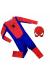 Spiderman Kostümü Çocuk - Maskeli Örümcek Adam Kostümü
