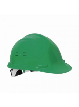 Yeşil Baret - Hava Delikli - Enseden Ayarlı Vidalı Güvenlik Bareti