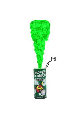 Yeşil Renk Sis Bombası Yeşil Duman 1 Adet