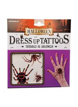 Cadılar Bayramı Halloween Dövme Tattoos 12li Karışık Model