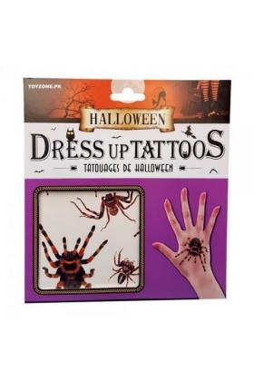 Halloween Geçici Dövme Tarantula Model