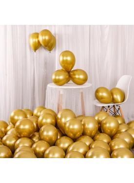 Krom Balon Gold Renk 50 Adet