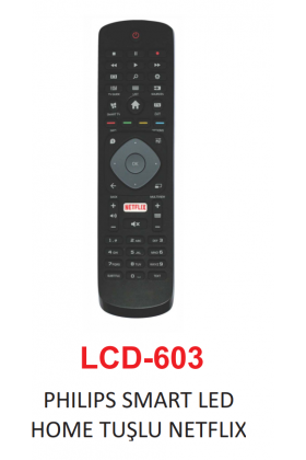 Lg Netflix Prime Video Movies Tuşlu Lcd Smart Led Tv Uzaktan Kumanda LCD-606