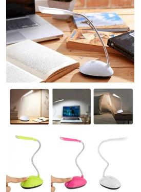 Masa Lambası  Spiral Led  Kitap Okuma Işığı Pilli Model Led Lamba