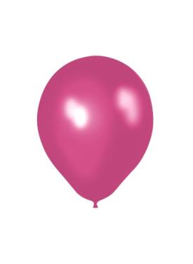 Metalik Balon Ruby Fuşya 100 Adet