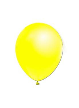 Metalik Balon Sarı Renk 100 Adet